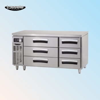 라셀르 1500 높은서랍 냉장고 서랍형 6도어 간냉식 LUCD-1564RG