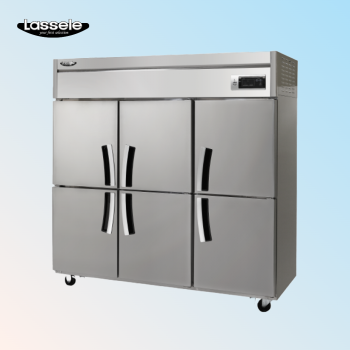 라셀르 업소용 냉장냉동고 65박스 냉장4냉동2 직냉 LD-1765RF